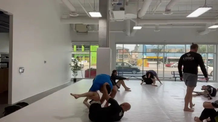 Adult Brazilian Jiu-Jitsu class at ALAVANCA Shawnessy